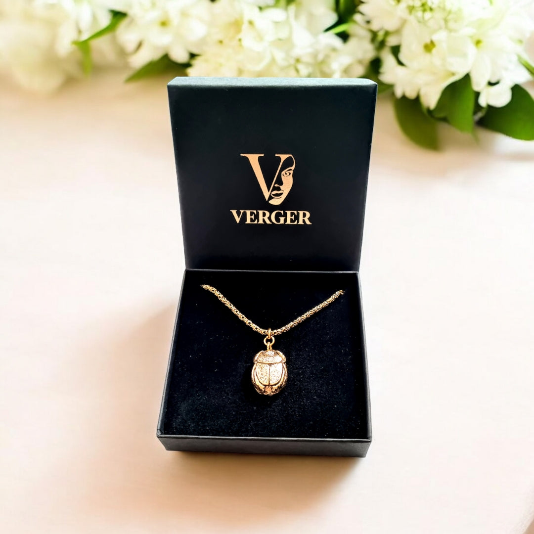 Collier Scarabée KHEPER GOLD