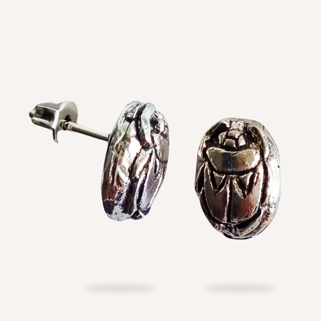 Boucles d'oreilles SCARABÉES KHEPER