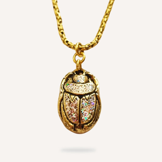 Collier Scarabée KHEPER GOLD